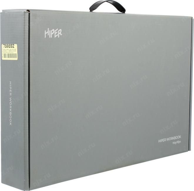 HIPER WorkBook <U26-15FII3100R16S5WPG>  i3  1000NG4/16/512SSD/WiFi/BT/Win11Pro/15.6"