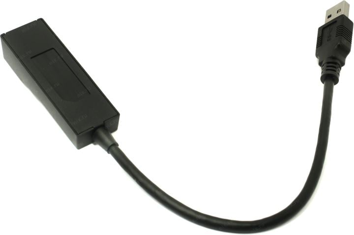 Адаптер USB3.0→RJ-45 5bites UA3-45-01BK, 1 Гбит/с