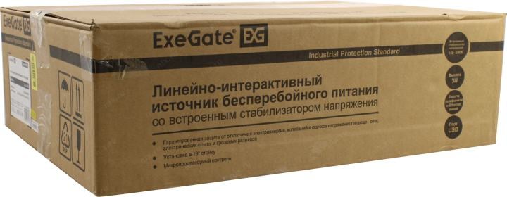 UPS 1500VA Exegate Power RM  <UNL-1500 LCD> <EX293056RUS>