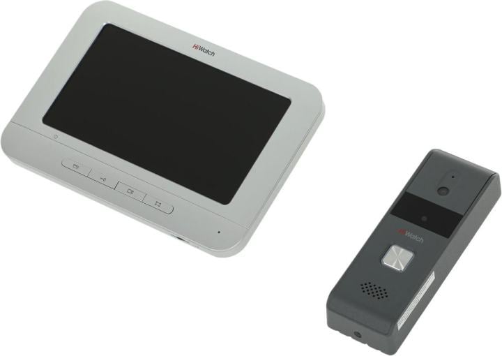 Видеодомофон HiWatch DS-D100KF, 7" TFT, 12В