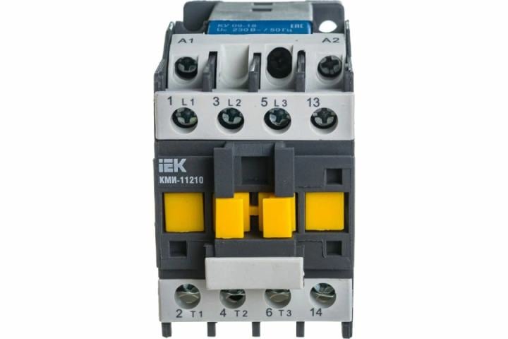 Контактор IEK KKM11-012-230-10 КМИ-11210 12А  230В/АС3  1НО