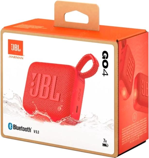 JBLGO4RED JBLПортативная колонка GO  4,  красный