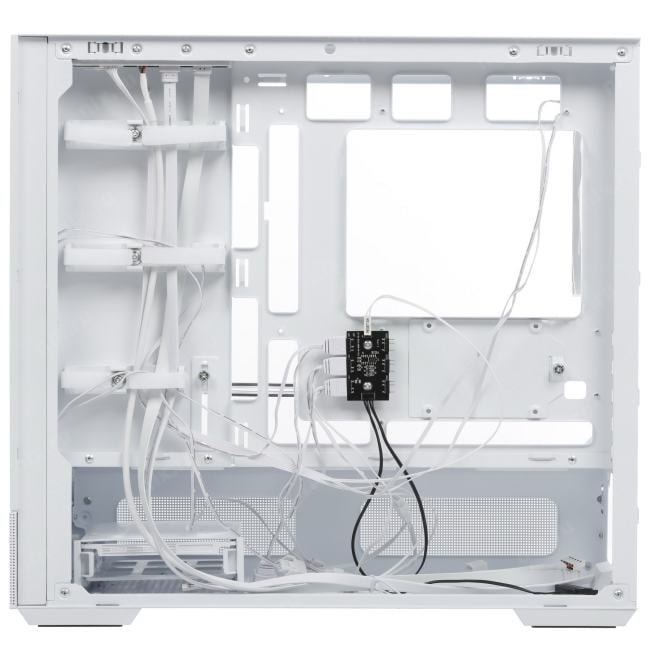 Minitower ZALMAN <P30 AIR White> MicroATX без БП,  с  окном
