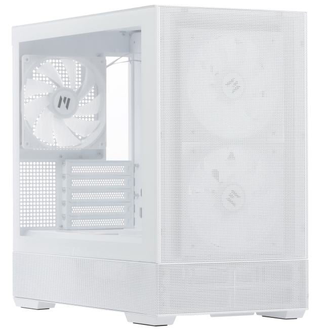 Компьютерный корпус ZALMAN P30 AIR, MATX, белый, WINDOW, 2xCombo (3.5'' or 2.5''), 3x2.5", 1xUSB TYPE-C, 1xUSB 3.0, FRONT 2x140мм ARGb, REAR 1x140мм ARGb