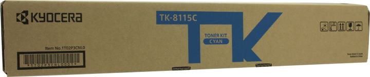 Картридж KYOCERA TK-8115C, голубой, 6000 стр.