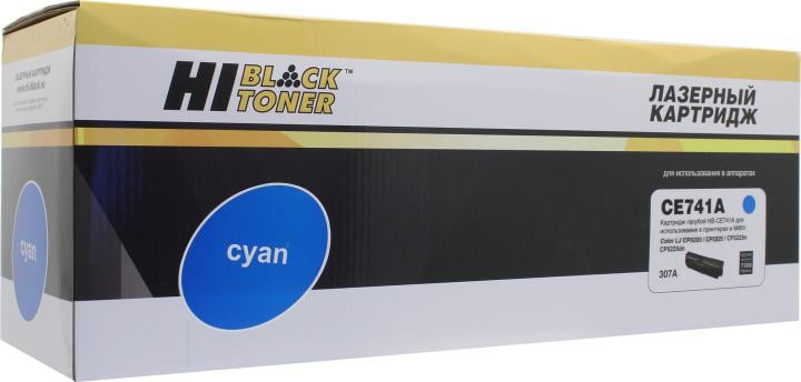 Картридж Hi-Black (HB-CE741A) для HP CLJ CP5220/5225/5225n/5225dn, C, 7,3K