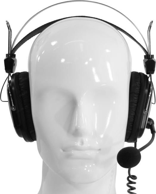 Наушники с микрофоном A4Tech HS-50 (шнур 2.5м, с  регулятором  громкости)