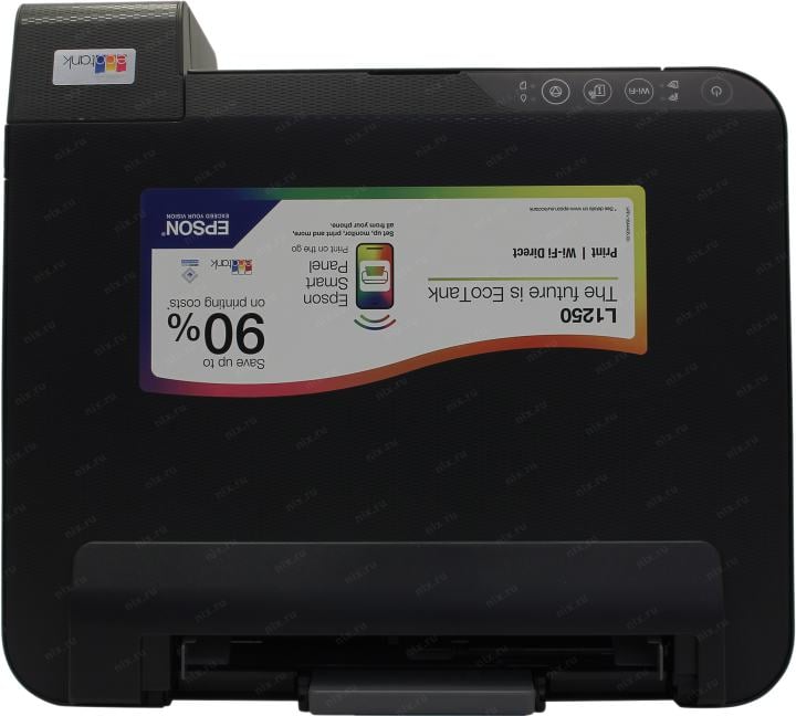 Epson EcoTank L1250 (A4, струйный, 5760x1440dpi,  4  краски,  USB2.0, WiFi)