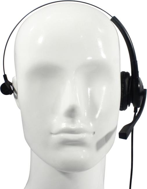 Гарнитура для IP телефонов Fanvil HT301 Headset,Leather cushions, 260° bendable boom arm, Dual Color LED Indicator, QD to RJ9 Headset, Mono Headset, Supports ENC technology Noise Cancellation
