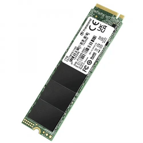 Диск SSD Transcend - 115S, для ноутбука, M.2 2280, 1 ТБ, PCIe 3.0 NVMe x4, speed write-2000МБ/с read-3200МБ/с, TS1TMTE115S