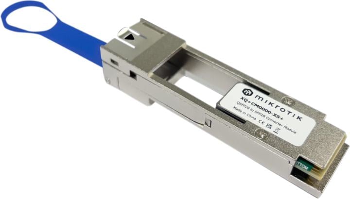 XQ+CM0000-XS+ MikroTik XQ+CM0000-XS+ Adapter  from  QSFP28(100G)  to SFP28(25G)