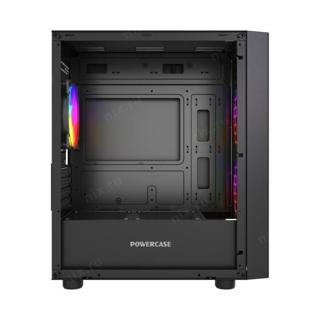 Minitower Powercase Mistral Micro EM20 <CMMEM20B-L3>  MicroATX, без БП