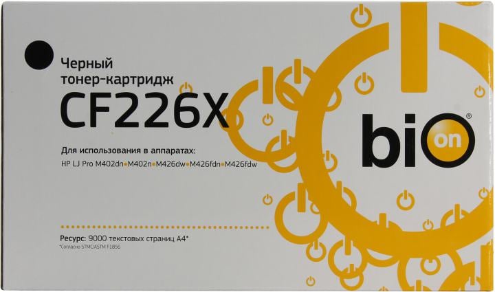 Картридж Bion CF226X для HP LJ  Pro  M402/426