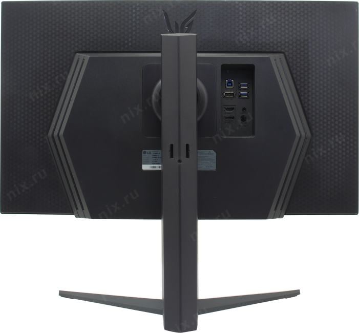 27"    ЖК монитор LG UltraGear 27GS85Q-B с поворотом экрана (LCD, 2560x1440,  HDMI,  DP,  USB3.0 Hub)
