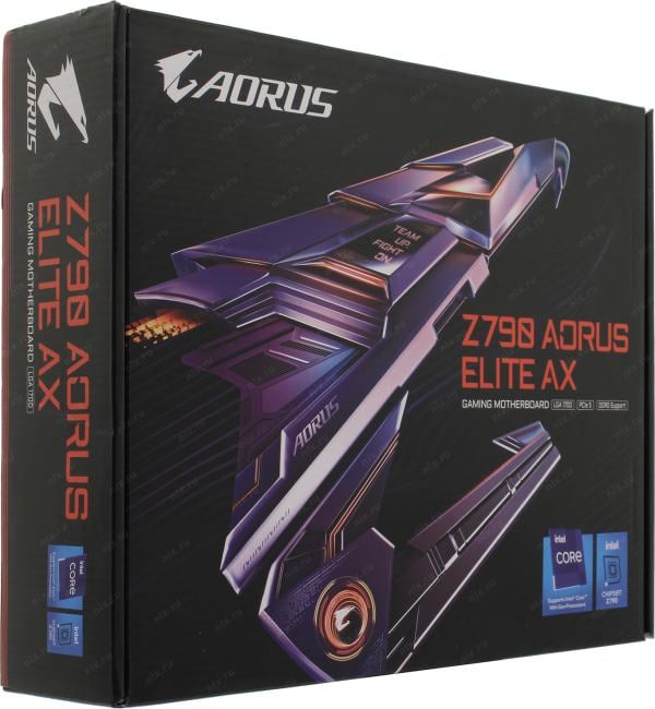 GIGABYTE Z790 AORUS ELITE AX (RTL) LGA1700 <Z790> 3xPCI-E HDMI+DP 2.5GbLAN+WiFi  SATA  RAID  ATX 4DDR5