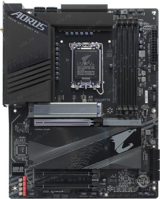 GIGABYTE Z790 AORUS ELITE AX (RTL) LGA1700 <Z790> 3xPCI-E HDMI+DP 2.5GbLAN+WiFi  SATA  RAID  ATX 4DDR5