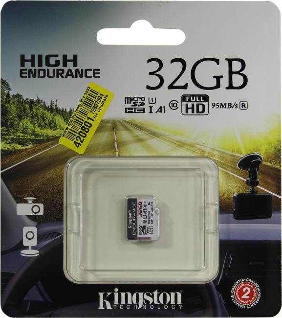 Kingston <SDCE/32GB> microSDHC Memory Card  32Gb UHS-I U1