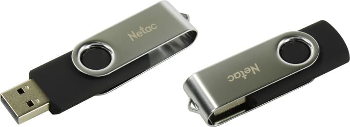 Netac <NT03U505N-008G-20BK> USB2.0  Flash  Drive  8Gb (RTL)