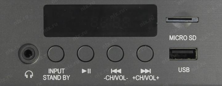 Колонки SVEN MC-10 (2x25W, Bluetooth,  microSD, FM, ПДУ)