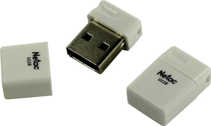 Netac <NT03U116N-032G-20WH> USB2.0 Flash  Drive 32Gb (RTL)
