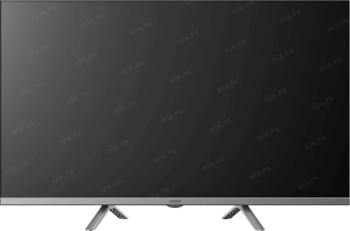 Телевизор LED Digma 32" DM-LED32SBB39 Android TV Frameless Metal темно-серебристый/серебристый HD  60Hz  DVB-T  DVB-T2 DVB
