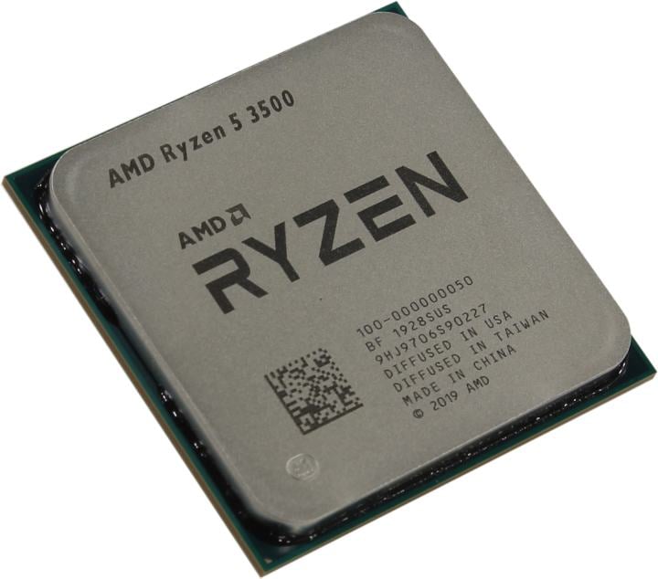 CPU AMD Ryzen 5 3500 OEM (100-000000050) {3.6GHz up to 4.1GHz Without Graphics AM4}