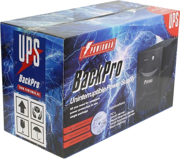 UPS 2000VA PowerMAN Back  PRO  2000  Plus, USB