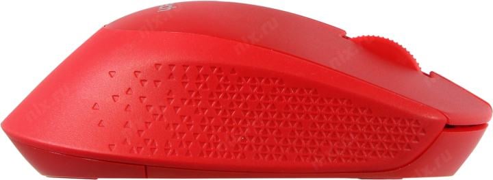 Logitech M280 Red Wireless Mouse <910-004308>  (RTL) USB 3btn+Roll
