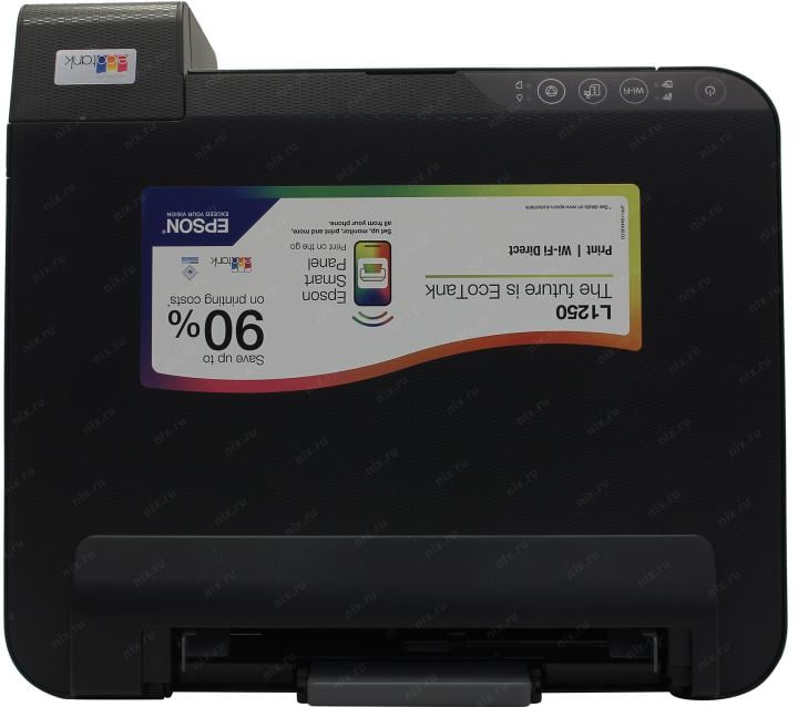 Epson EcoTank L1250 (A4, струйный, 5760x1440dpi,  4  краски,  USB2.0, WiFi)