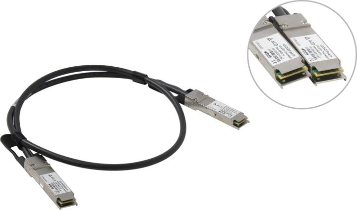 Кабель ACD ACD-DA-QSFP-plus-1m 40G QSFP+ Direct Attach Cable AWG30 1m 