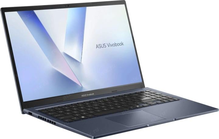 Ноутбук ASUS VivoBook 15 M1502NAQ-BQ048, 15.6" (1920x1080) IPS/AMD Ryzen 7 170/16 ГБ DDR5/512 ГБ SSD/AMD Radeon Graphics/Без системы, Синий (90NB1841-M00840)