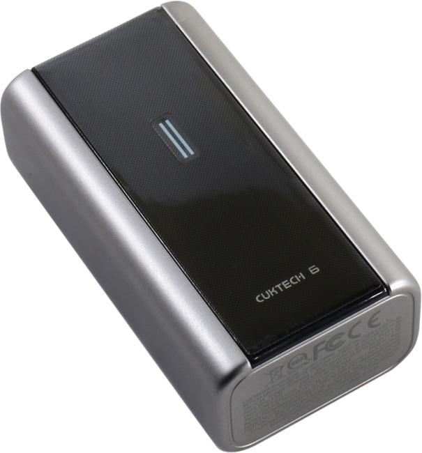 Внешний аккумулятор CUKTECH 6 PB060 Silver Gray (2xUSB-C,  6000mAh, 55W, Li-Ion)