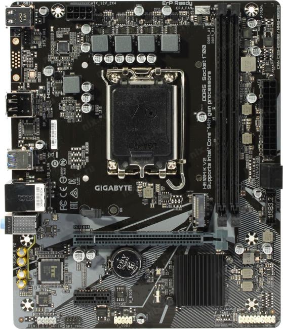 GIGABYTE H610M K V2 (RTL) LGA1700 <H610> PCI-E HDMI+DP GbLAN SATA  MicroATX  2DDR5