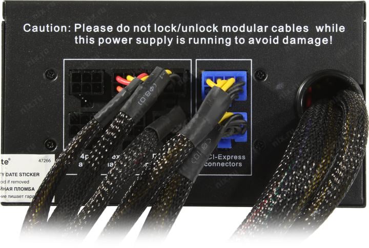 Блок питания ExeGate EVO800 <EX280441RUS-S> 800W ATX (24+8+2x6/8пин)  Cable  Management