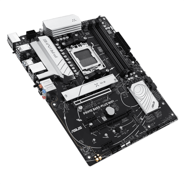 ASUS PRIME B650-PLUS WIFI, AM5, B650, 4*DDR5, 4*SATA, 2*M.2, 6*USB 3.2, 2*USB 2.0, 3*PCIx16,  2*PCIx1, DP+HDMI, ATX