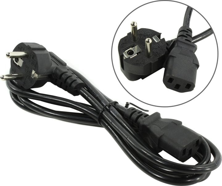 Кабель AOpen ACE021-1.8м, 1.8м, C13, евровилка