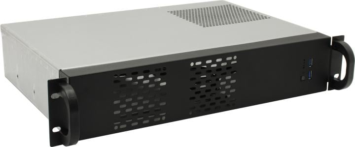 Корпус серверный Procase 2U300-04, 2U, глубина 300мм, черный