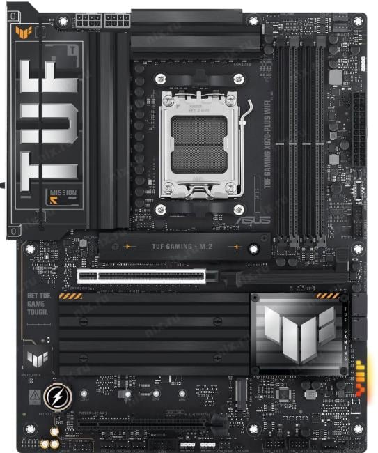ASUS TUF GAMING X870-PLUS WIFI (RTL) AM5 <X870> 2xPCI-E HDMI  2.5GbLAN+WiFi+BT  SATA  ATX 4DDR5
