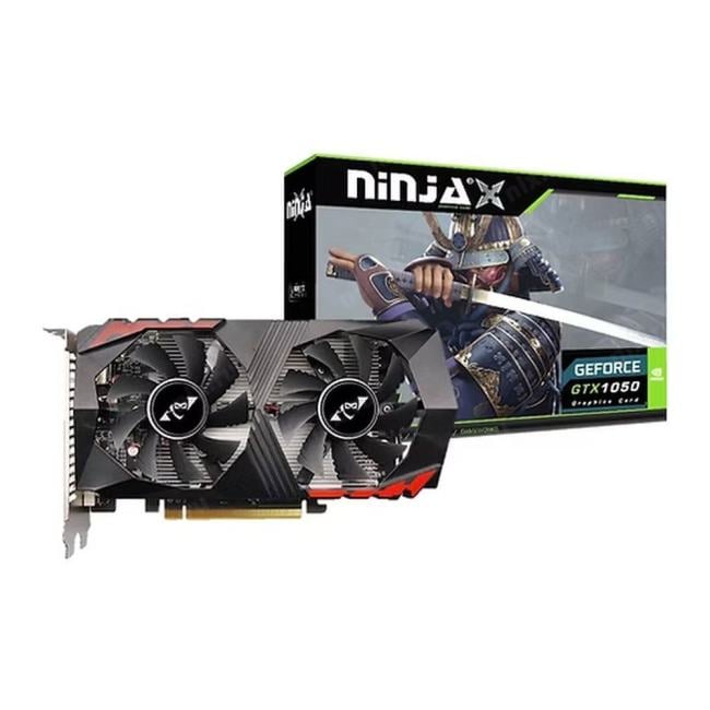 NK105NP45F  Ninja (Sinotex) GTX1050 4GB GDDR5 128bit DVI DP  HDMI 2FAN RTL