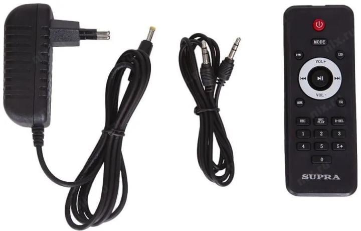 Минисистема Supra SMB-820 черный 70Вт FM  USB  BT  micro SD