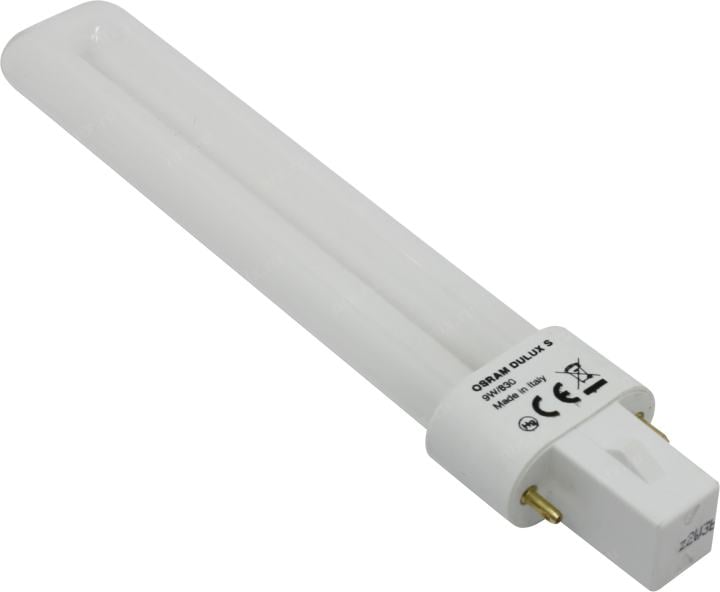 Б/У Лампа люминесцентная OSRAM.DULUX  S 9W/31-830 (цокольG23)