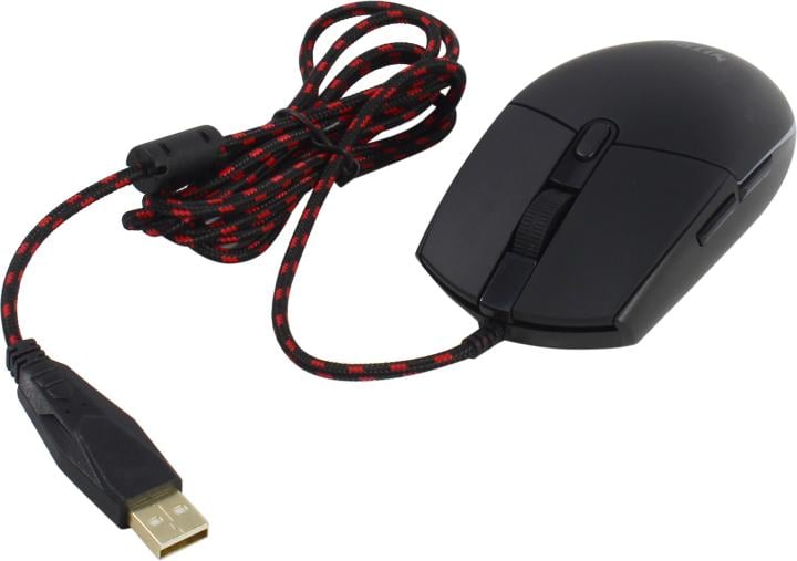 Acer Gaming Optical Mouse OMW400  <ZL.MCEEE.02U>  (RTL)  USB 6btn+Roll