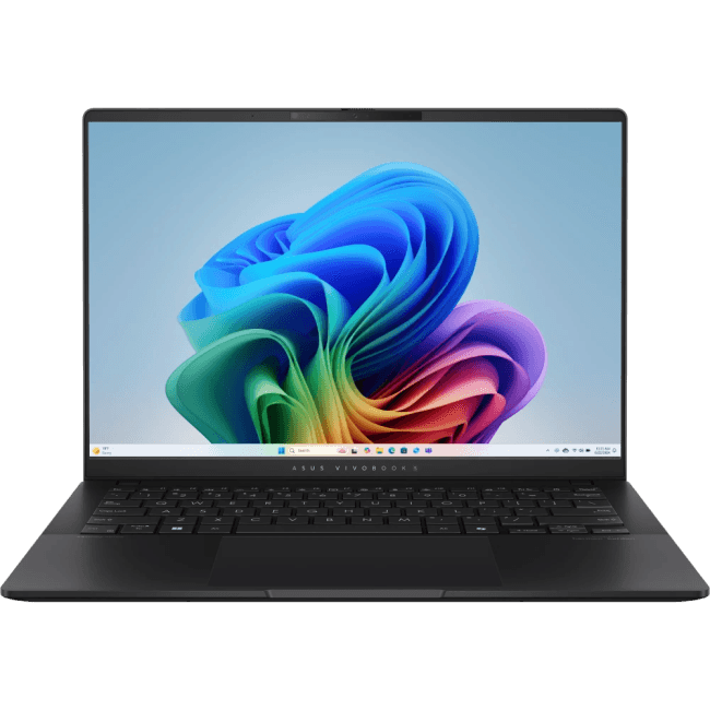 Ноутбук ASUS VivoBook S14 OLED S5406SA-QD237, 14" (1920x1200) OLED/Intel Core Ultra 5 226V/16 ГБ DDR5/512 ГБ SSD/Intel Arc Graphics/Без системы, Черный (90NB15R3-M00FP0)