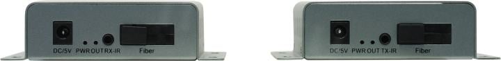 Orient <VE065F> HDMI KVM Fiber Extender (клавиатура USB+мышь USB+ HDMI, до 20км через  оптический кабель) +2б.п.