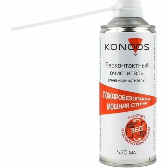 Очиститель Konoos KAD-520FI, бесконтактный, негорючий, 520мл