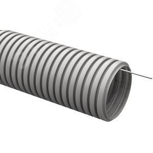 Труба гофрированная IEK CTG20-40-K41-015I, ПВХ, 40мм, 15м