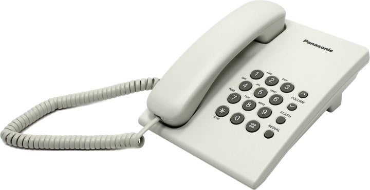 Panasonic  KX-TS2350RUW <White> телефон