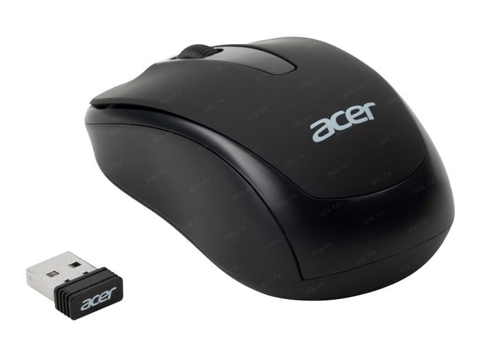 Acer Wireless Optical Mouse OMR133 <ZL.MCEEE.01G> (RTL)  USB  3btn+Roll