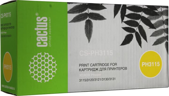 Картридж Cactus CS-PH3115 для  Xerox Phaser 3115/3120/3121/3130/3131