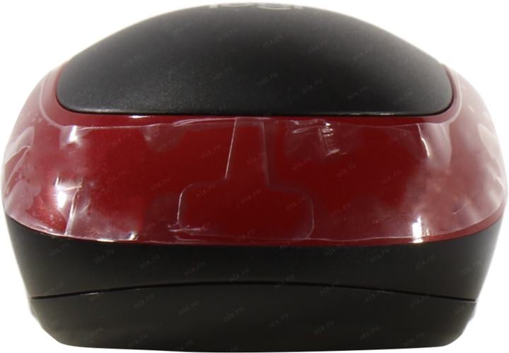 Logitech M185 Red Wireless Mouse <910-002633> (RTL) USB  3btn+Roll  уменьшенная